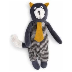 Petit Chat Gris Alphonse Les Moustaches - Moulin Roty