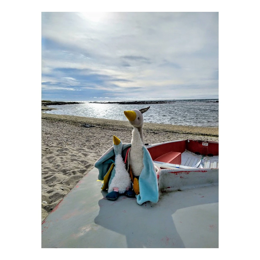 Petite Peluche Oie Plumette - Le Voyage D'Olga - Moulin Roty 7 Petite Peluche Oie Plumette - Le Voyage D'Olga - Moulin Roty – Image 5