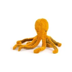 Petite Peluche Poulpe Jaune Tout Autour Du Monde - Moulin Roty -Moulin Roty moulin roty petite peluche poulpe jaune tout autour du monde 1