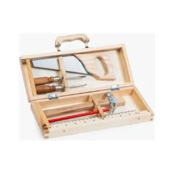 Petite Valise Bricolage - 6 Outils - Les Jouets D'hier - Moulin Roty -Moulin Roty moulin roty petite valise bricolage 6 outils les jouets d hier 2