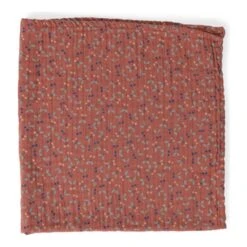 Set De 3 Langes Imprimés - Pomme Des Bois - Moulin Roty -Moulin Roty moulin roty pomme des bois set de 3 langes cerises foret pommes 2