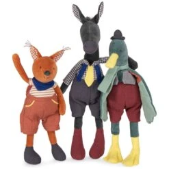 Poupée Canard Simonet Pomme Des Bois - Moulin Roty -Moulin Roty moulin roty poupee canard simonet pomme des bois 2