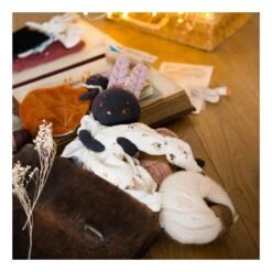 Poupée Lapin Lune - Moulin Roty -Moulin Roty moulin roty poupee lapin lune 3