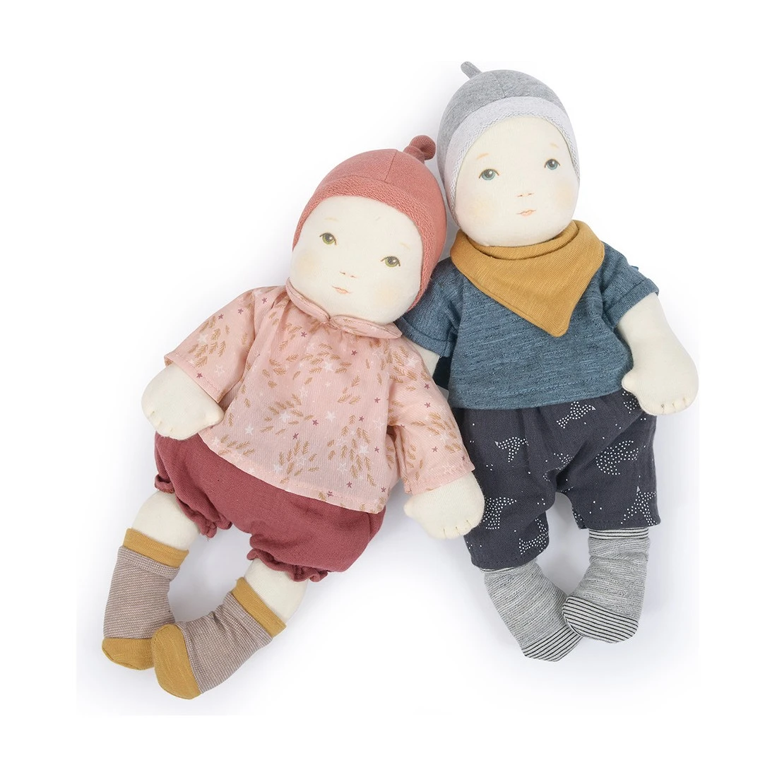 Poupon Garçon - Les Bébés - Moulin Roty 6 Poupon Garçon - Les Bébés - Moulin Roty – Image 4