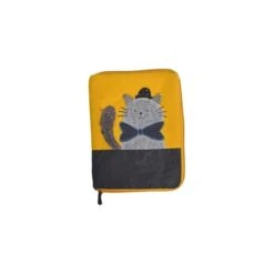 Protège Carnet De Santé Chat Gris Les Moustaches - Moulin Roty