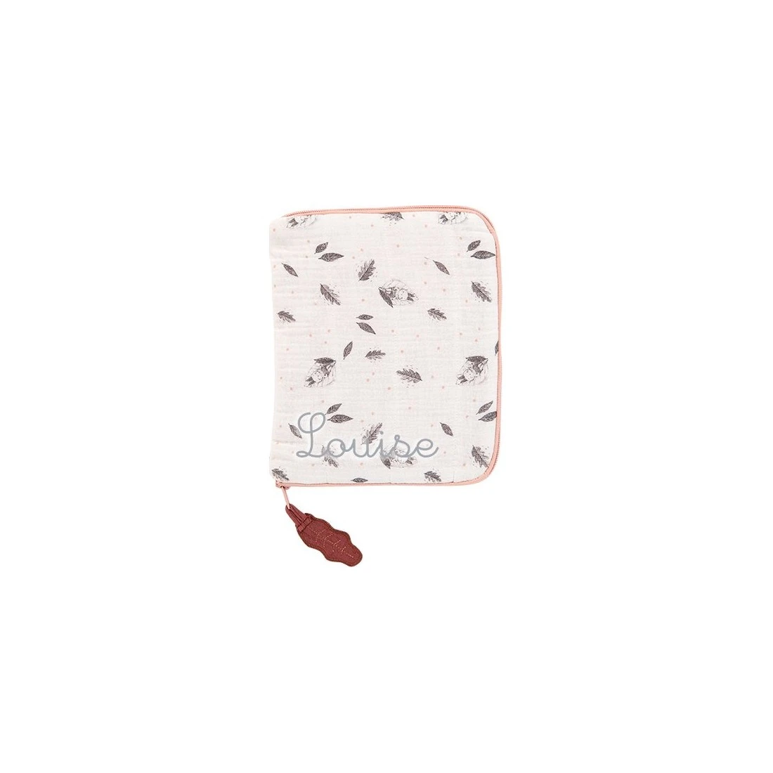 Protège Carnet De Santé Crème "Après La Pluie" - Moulin Roty 4 Protège Carnet De Santé Crème "Après La Pluie" - Moulin Roty – Image 2