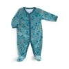 Pyjama 12 Mois Velours Bleu Nuit Sous Mon Baobab - Moulin Roty -Moulin Roty moulin roty pyjama 12 mois velours bleu nuit sous mon baobab