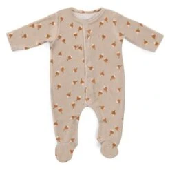 Pyjama Velours 12 Mois Radis Trois Petits Lapins - Moulin Roty