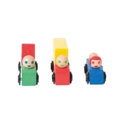 Set Voiture Et Camions En Bois - Dans La Ville - Moulin Roty -Moulin Roty moulin roty set voiture et camions en bois dans la ville 5