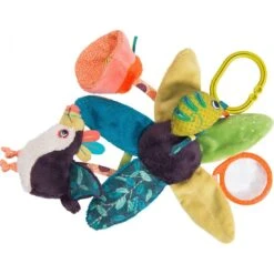 Jouet D'activités à Suspendre Feuilles "Dans La Jungle" - Moulin Roty -Moulin Roty moulin roty suspension feuilles d activites dans la jungle 2