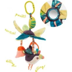 Jouet D'activités à Suspendre Feuilles "Dans La Jungle" - Moulin Roty -Moulin Roty moulin roty suspension feuilles d activites dans la jungle 7