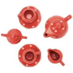 Valise Dînette à Pois - La Grande Famille - Moulin Roty -Moulin Roty moulin roty valise dinette a pois la grande famille 7