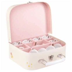 Valise Dînette Thé Porcelaine - La Petite école De Danse - Moulin Roty -Moulin Roty moulin roty valise dinette the porcelaine la petite ecole de danse 3