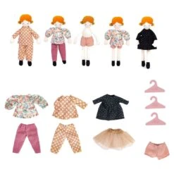 Valise Et Poupée La Petite Penderie - Les Parisiennes - Moulin Roty -Moulin Roty moulin roty valise et poupee la petite penderie les parisiennes 2