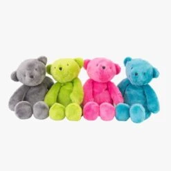 Moulin Roty Peluche Ours Bleu 30 Cm Les P'tits Doudous De L'hôpital -Moulin Roty ptidoudou 1 gris