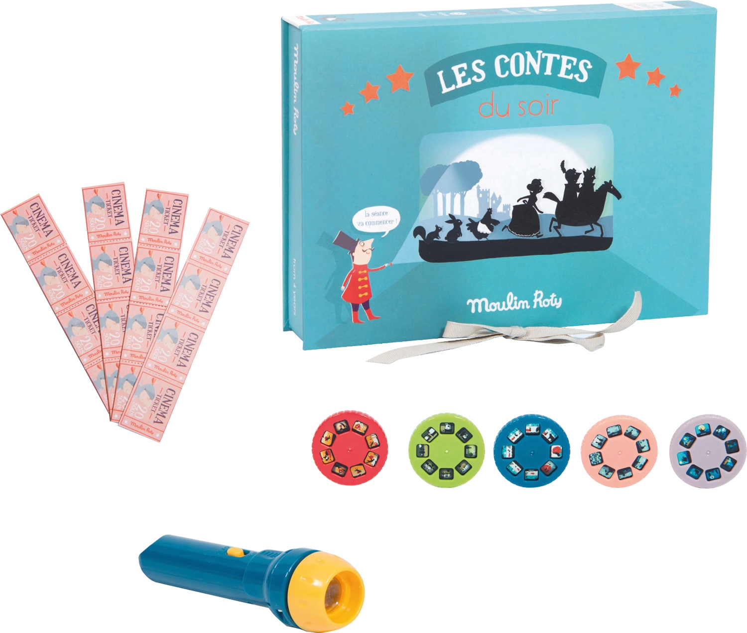 Moulin Roty Coffret Cinéma Les Contes 4 Moulin Roty Coffret Cinéma Les Contes – Image 2